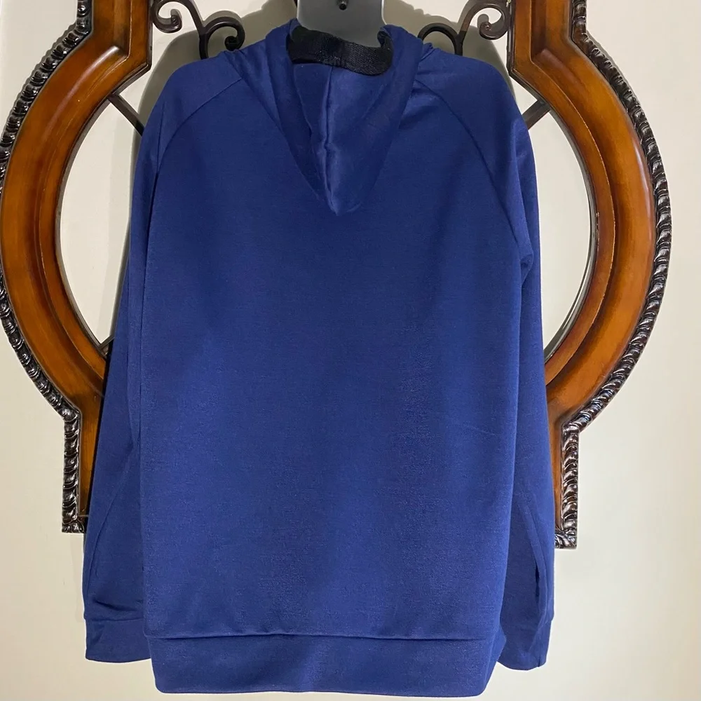 Nike Tech Full Zip Blue Hoodie